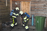 Oefening Schuurbrand Groningerstreek Stroobos